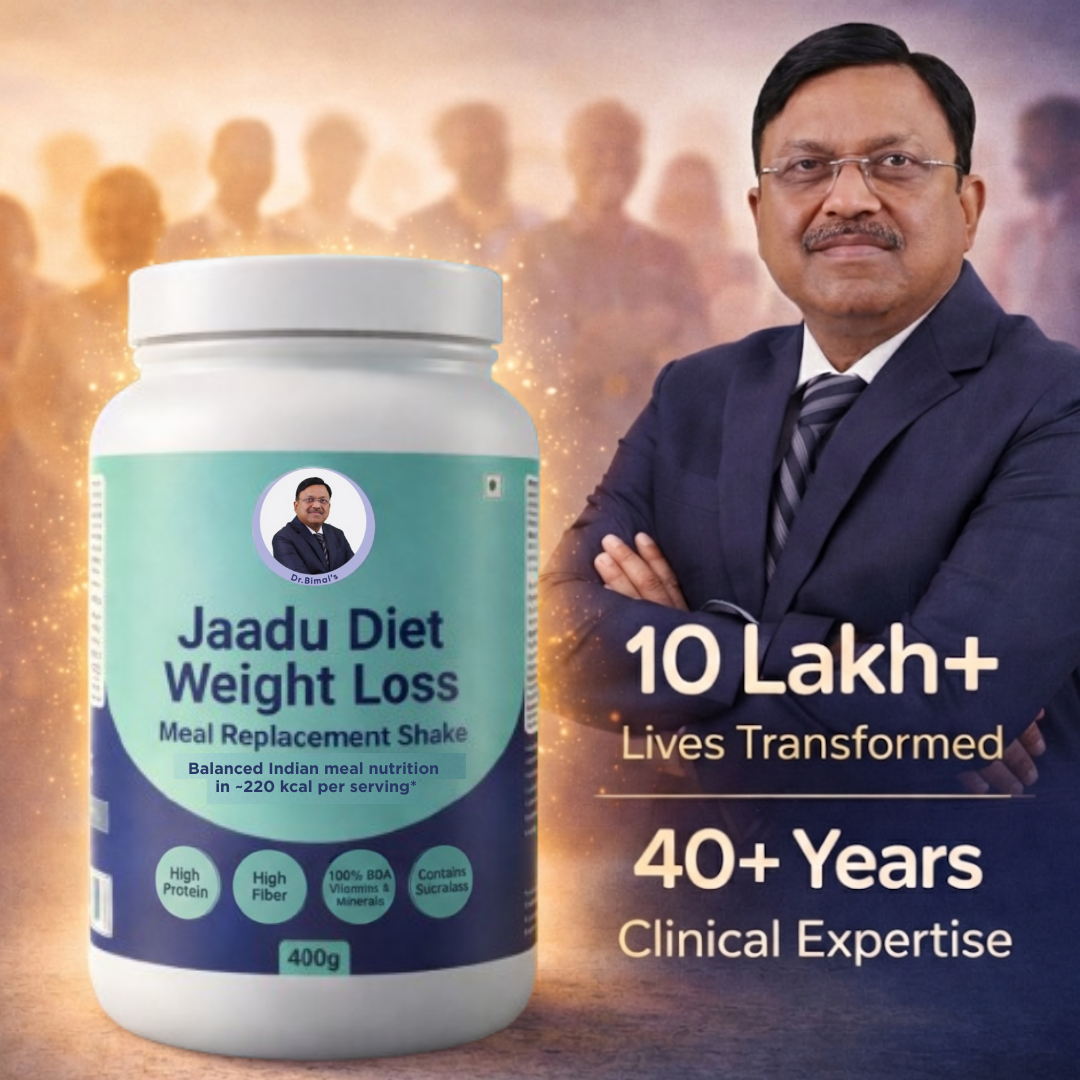 Jaadu Diet Weight Loss Meal Replacement Shake - 400g Pack | Clinically Formulated by Dr. Bimal Chhajer