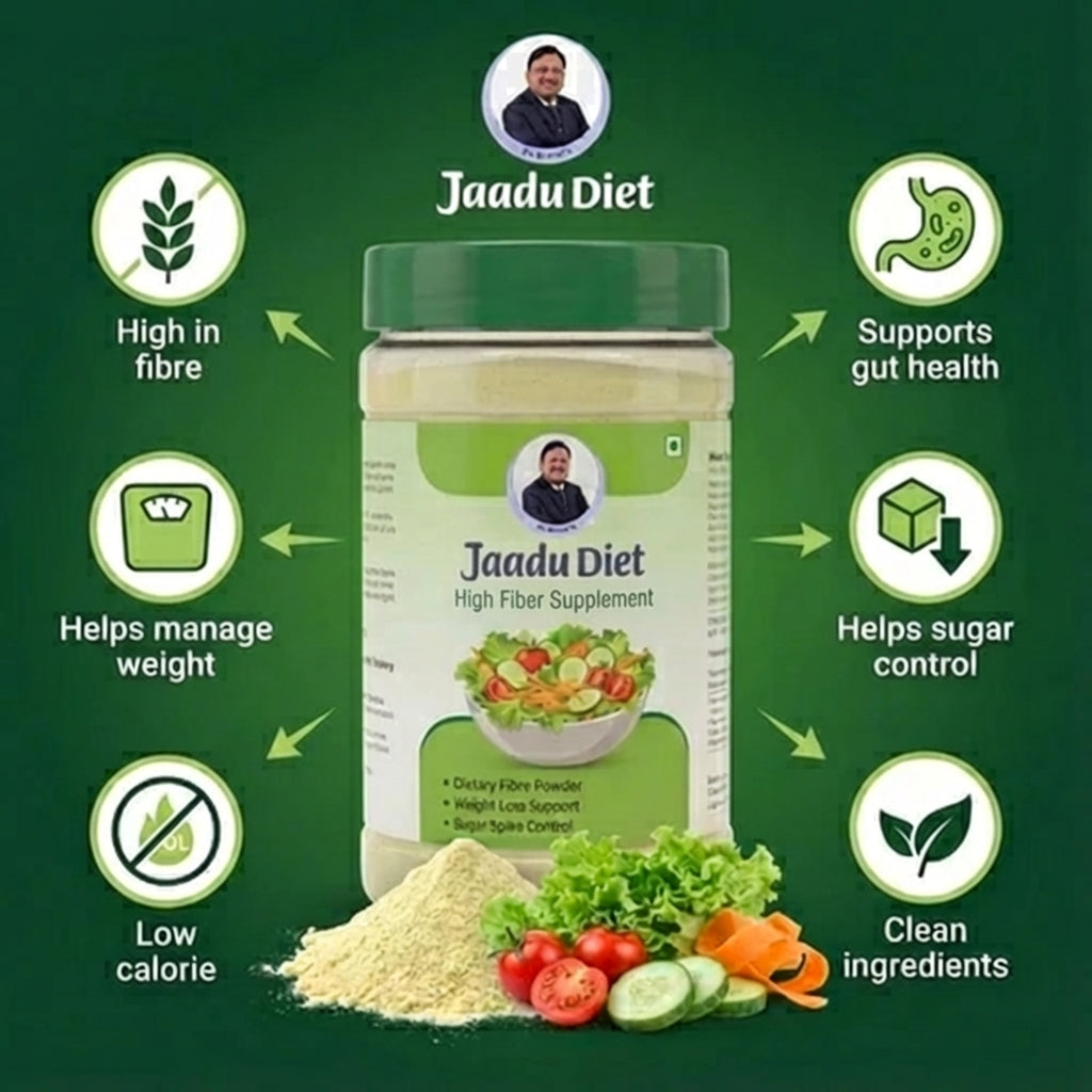 High Fiber Supplement | 300 Grams Pack | Ajwain Jeera Flavor