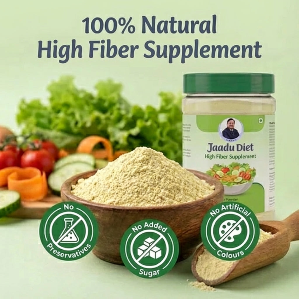 High Fiber Supplement | 300 Grams Pack | Ajwain Jeera Flavor