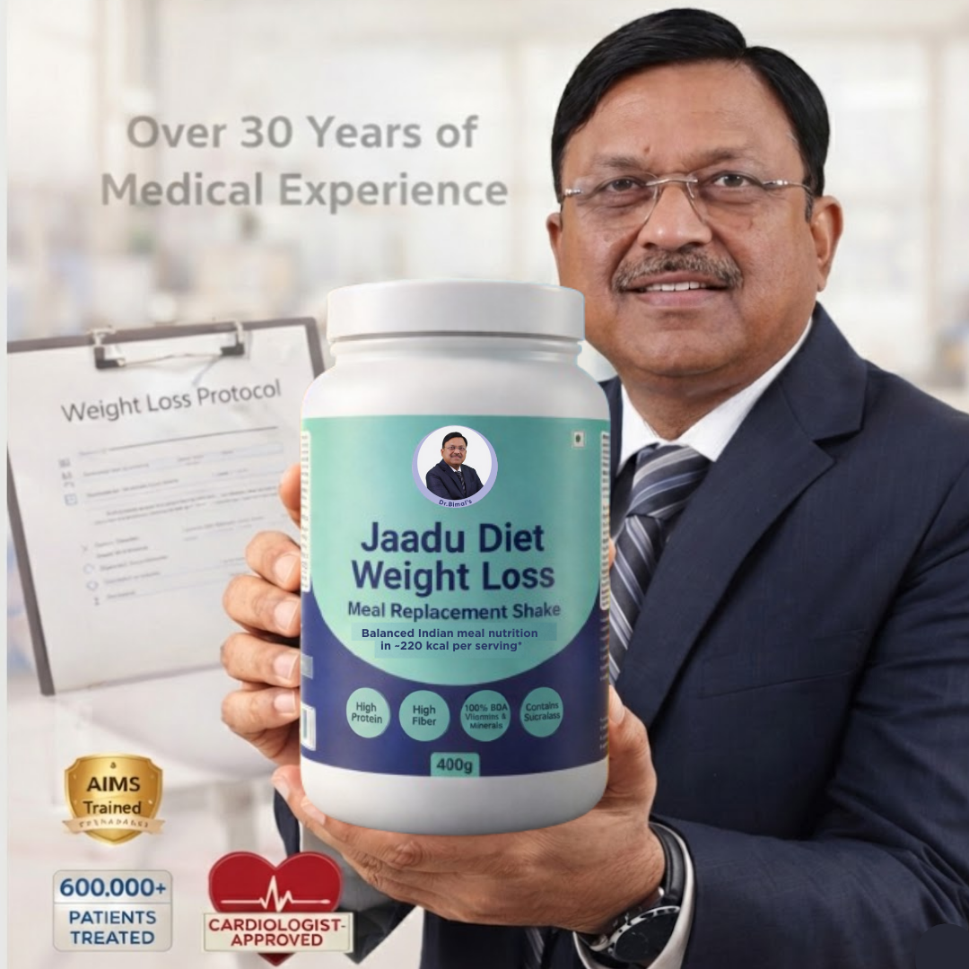 Jaadu Diet Weight Loss Meal Replacement Shake - 400g Pack | Clinically Formulated by Dr. Bimal Chhajer
