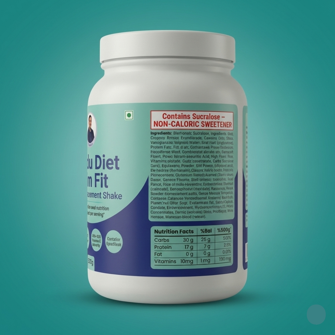 Jaadu Diet Slim Fit Meal Replacement Shake - 750g Pack | Clinically Formulated by Dr. Bimal Chhajer