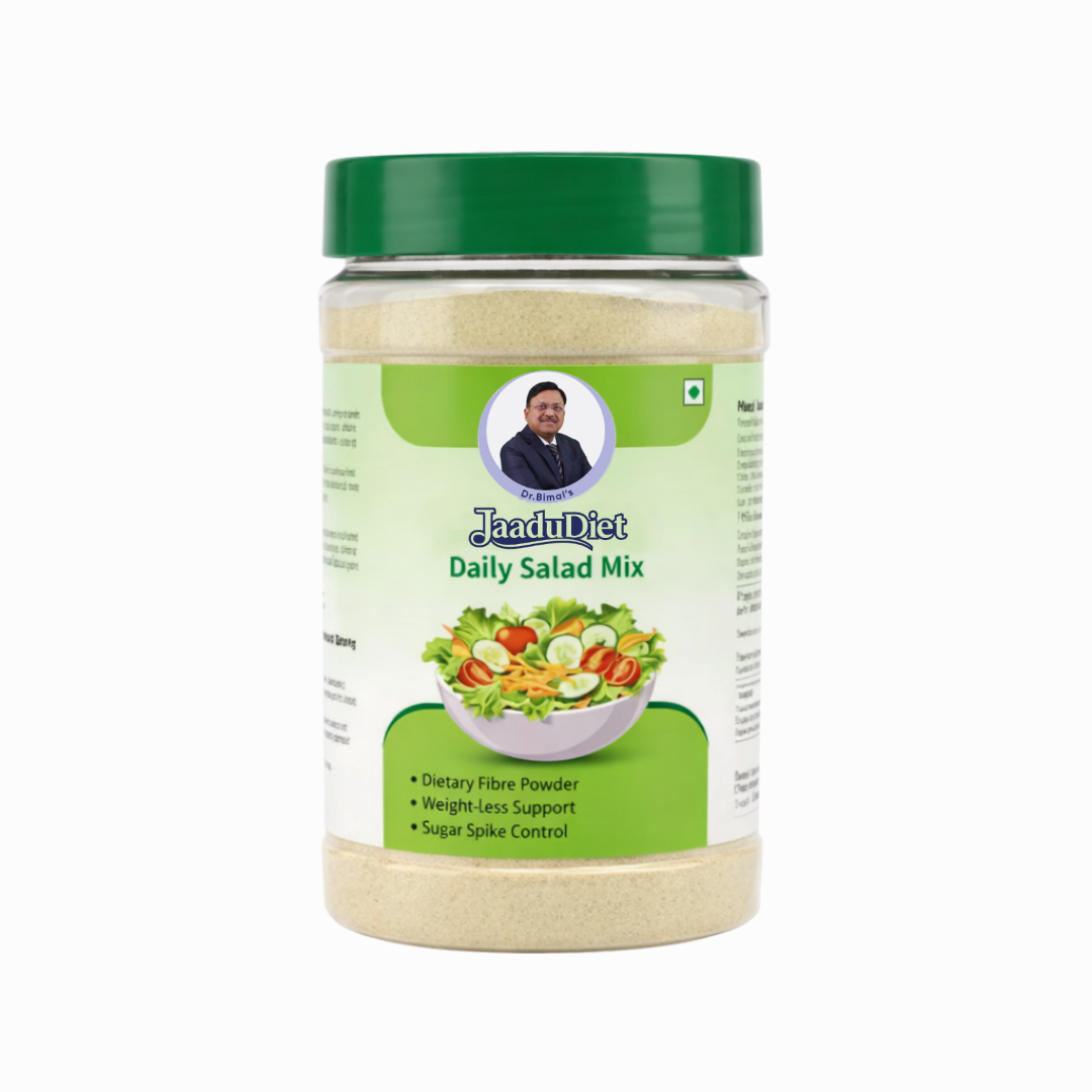 Dr Bimal's Jaadu Diet Daily Salad Mix - Ajwain Jeera Flavor | 300g (30 Servings)